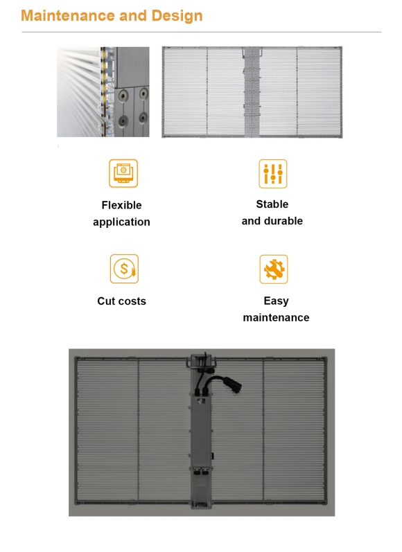 SoStron transparent LED display-Crystal