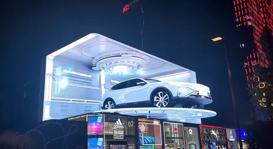 3d LED display