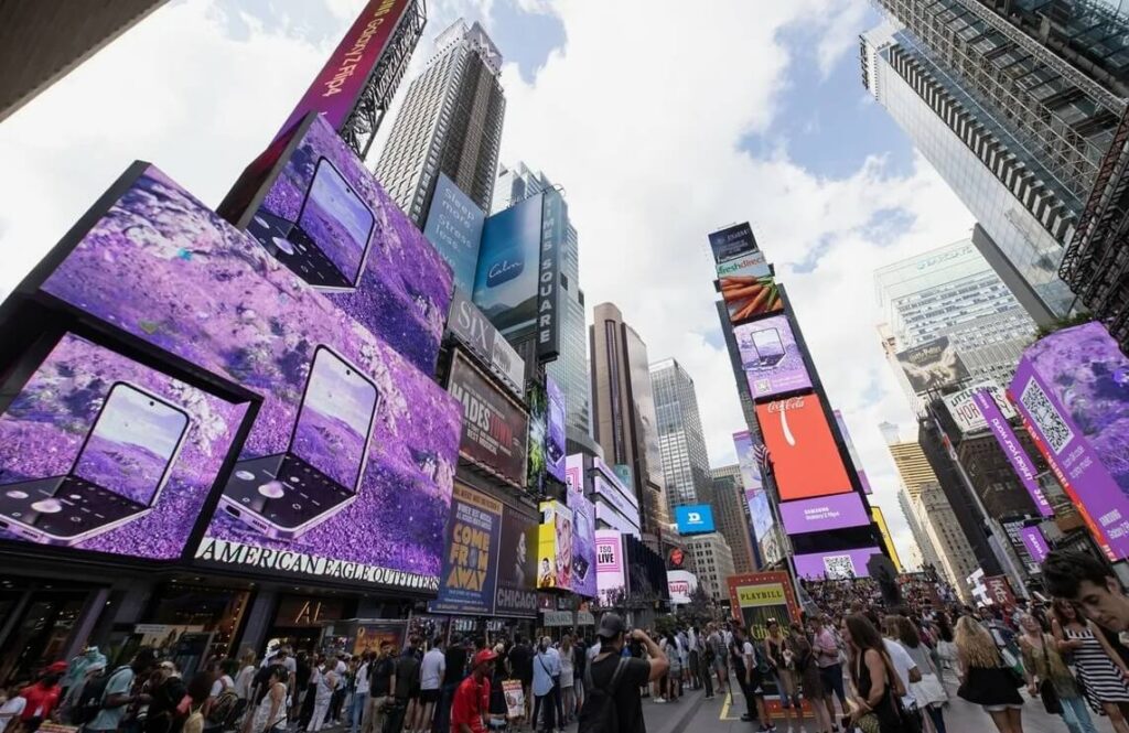 LED billboards in Times Square, New York City
