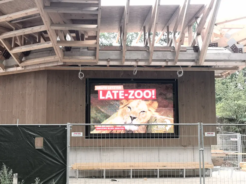 LED Display Installation in Germany