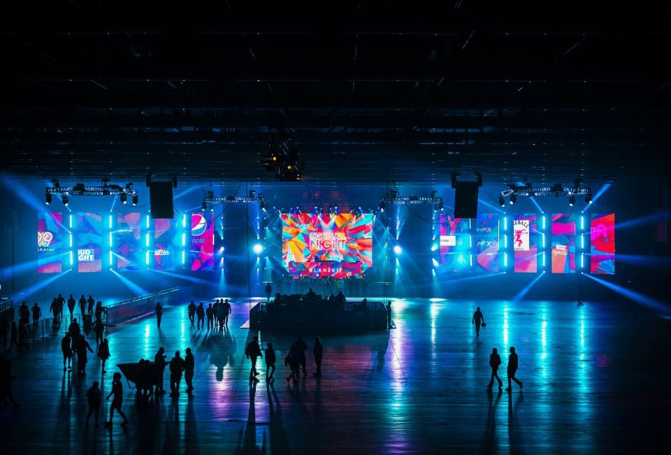 Pantalla LED para eventos en interiores