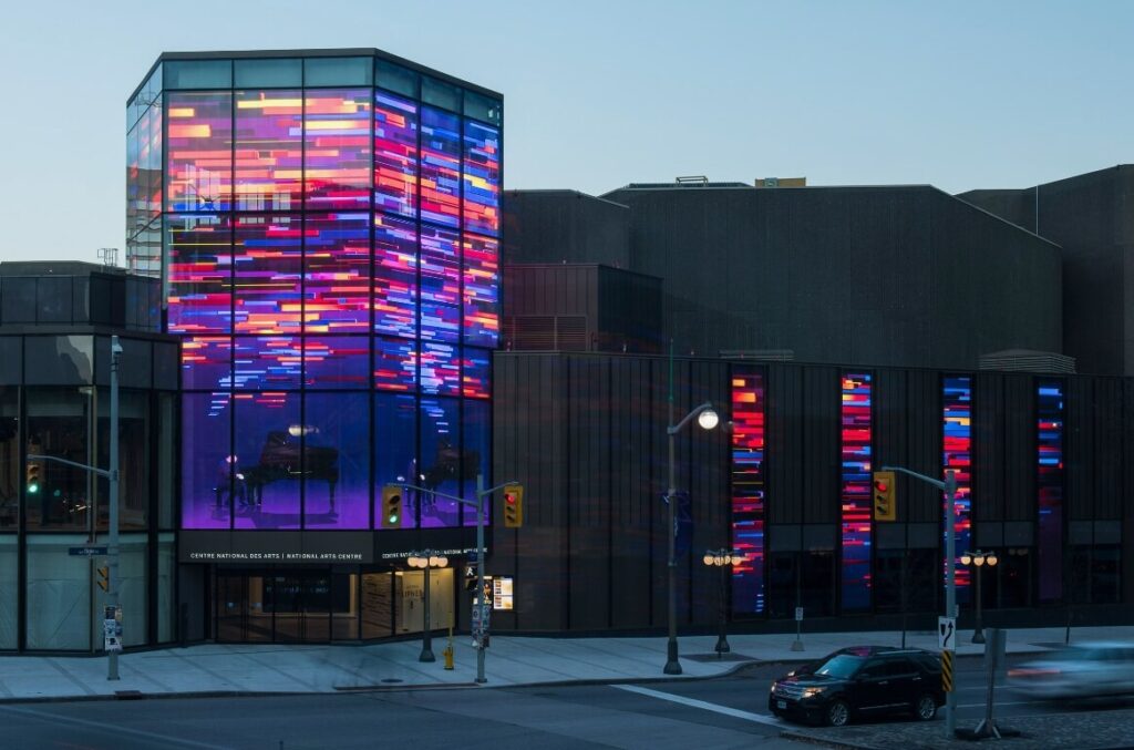 transparent LED billboards