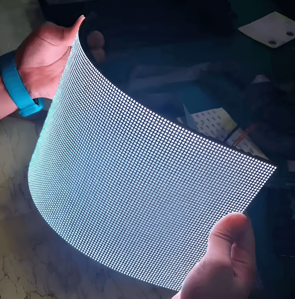 Flexible LED screen