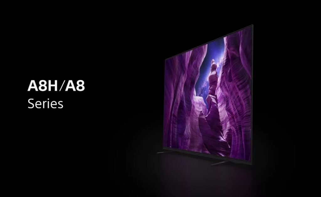 Sony's A8H series OLED TVs