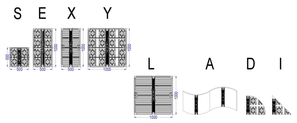 carbon fiber LED screen