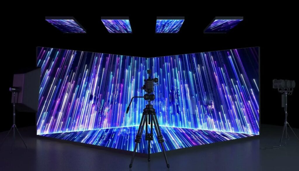 Estudio digital LED