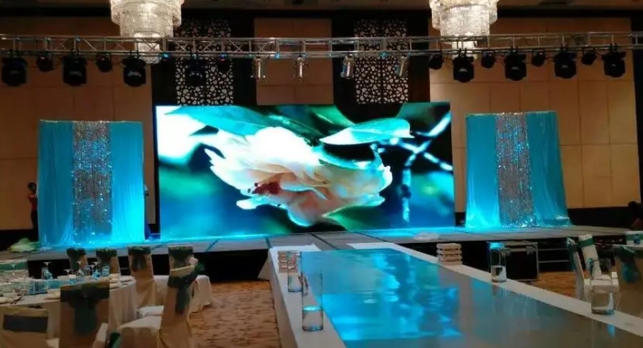 Main stage LED background wall