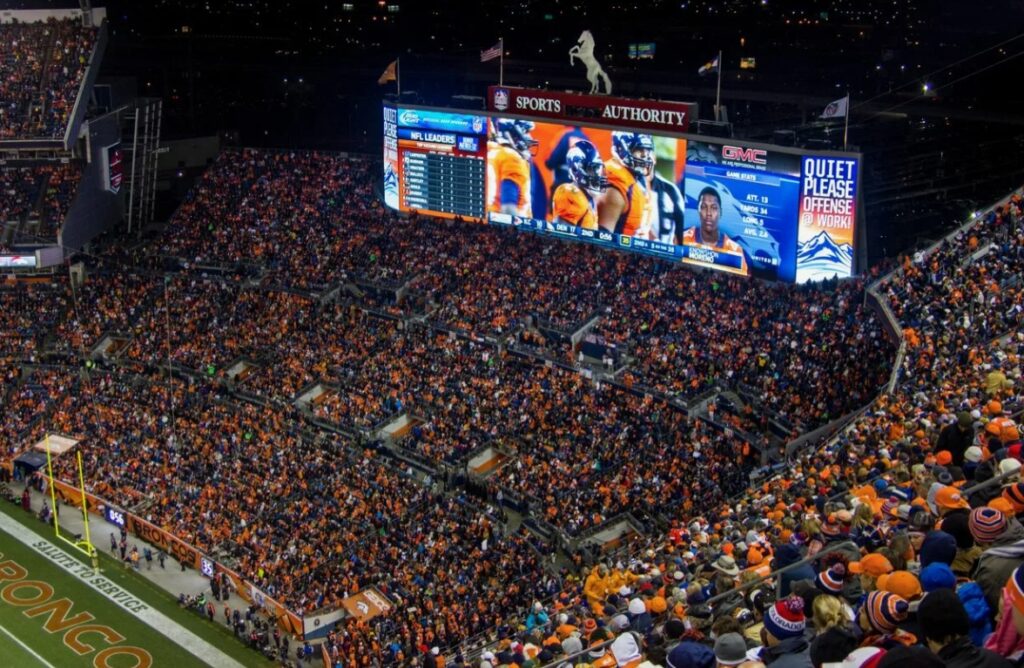 Sports venue LED display