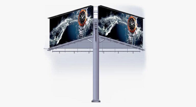 Steel structure LED display