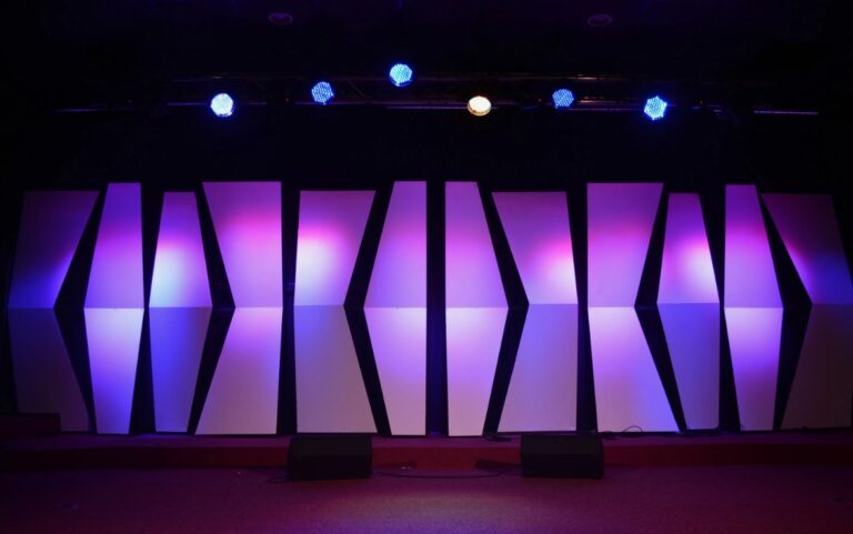 Special-shaped LED wall