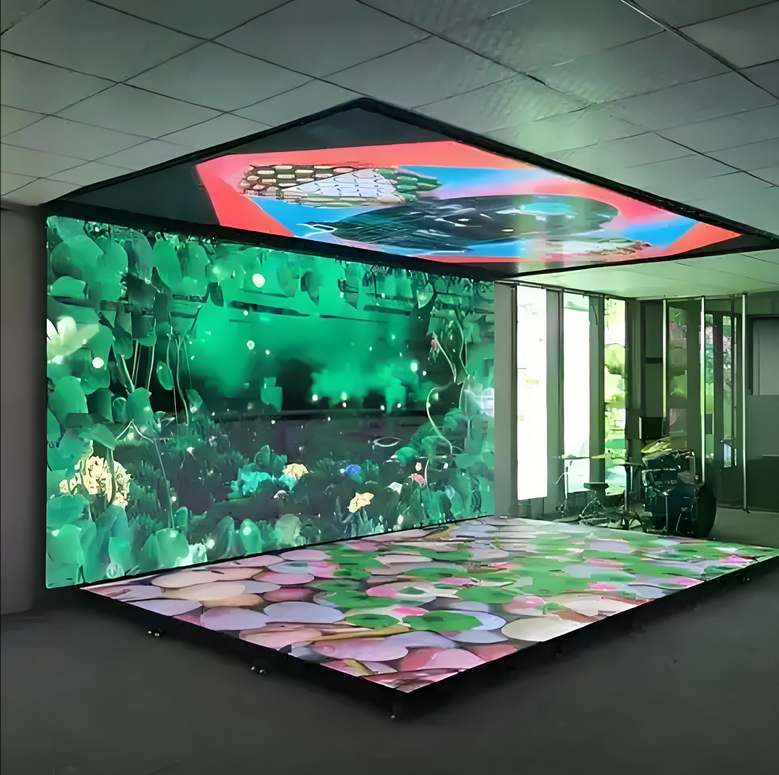 LEDインタラクティブフロアディスプレイ