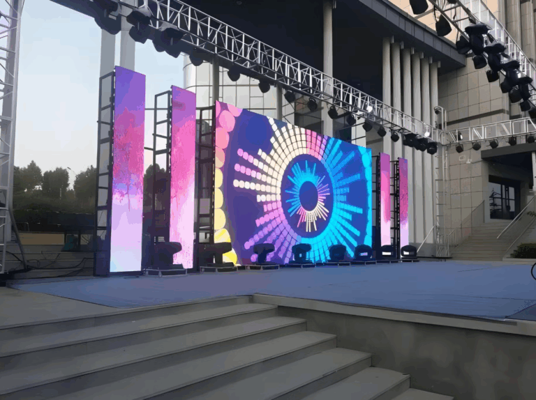 outdoor LED screen rental price