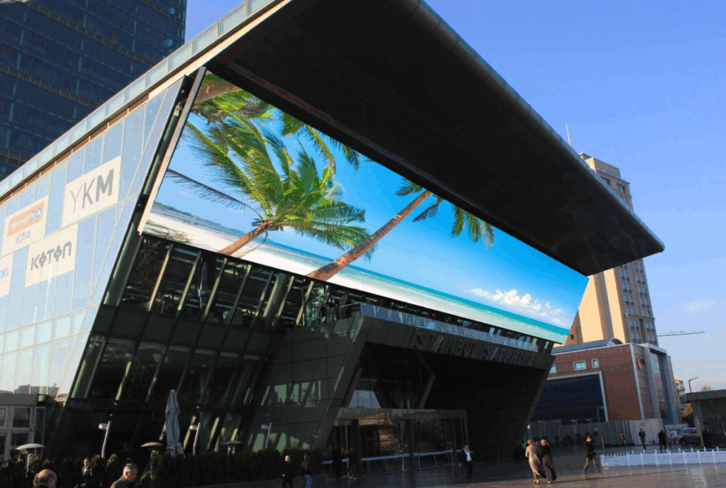 Dubai outdoor LED screen