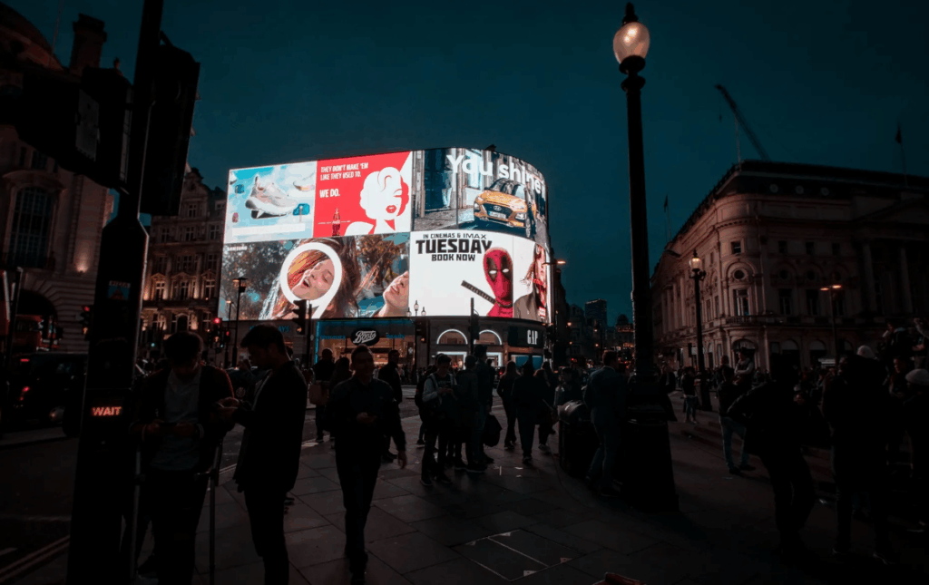 LED advertising screens USA