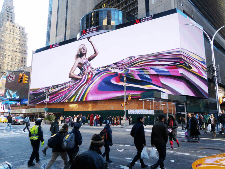 Outdoor LED billboard