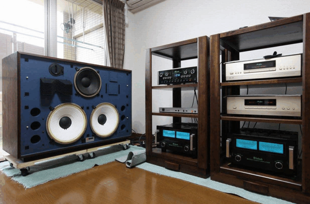 Traditional audio and video system