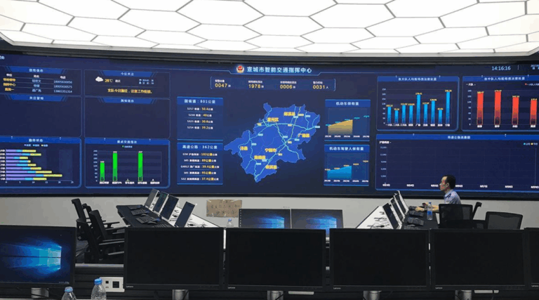 command center LED screen