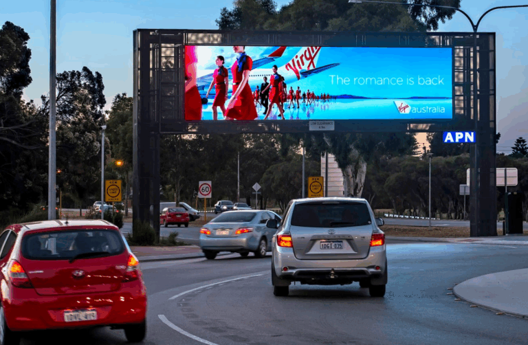 Outdoor digital billboard