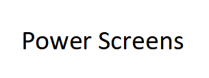 PowerScreens