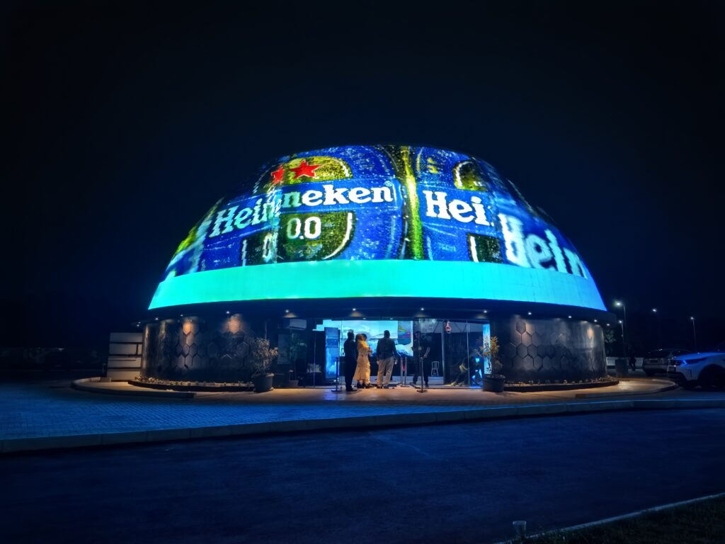 The LED Dome Miracle in Rio de Janeiro
