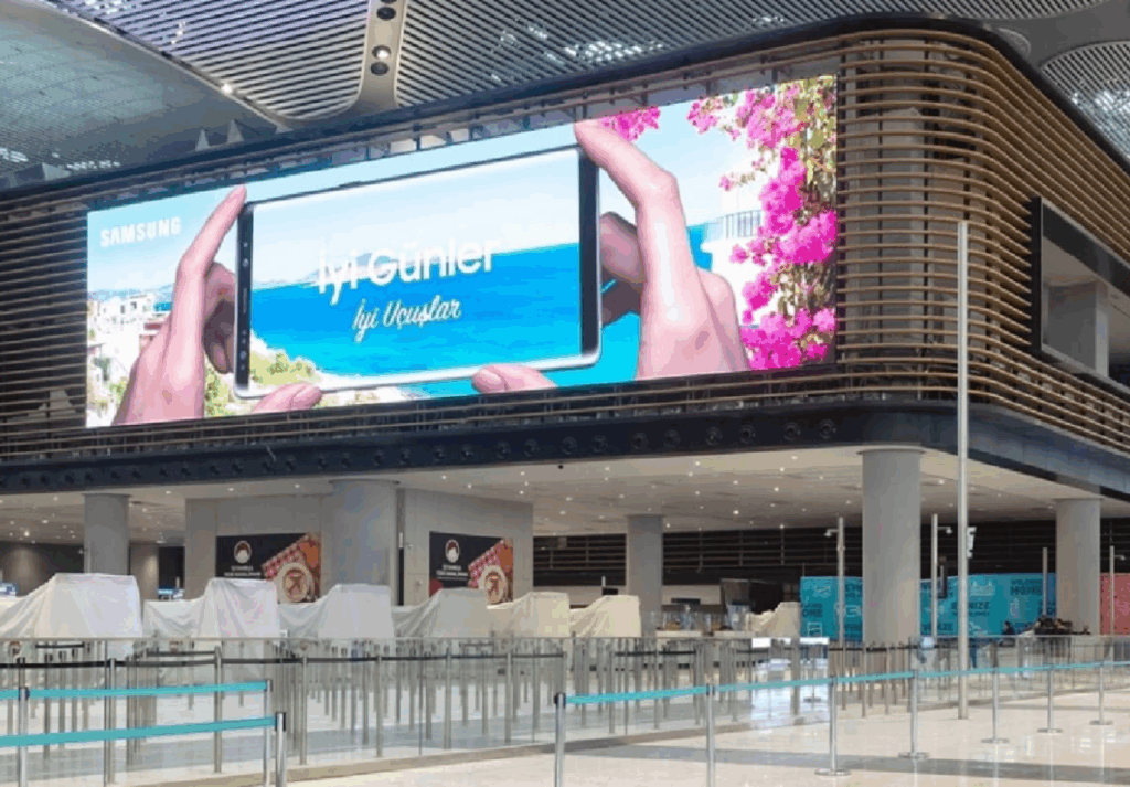 Commercial LED wall