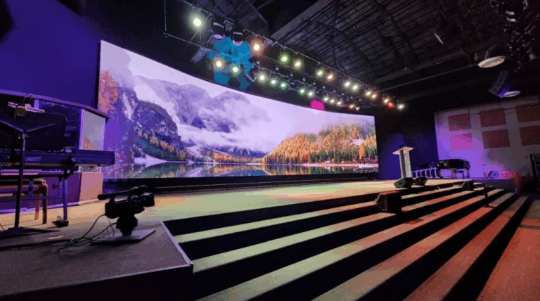 Indoor LED wall