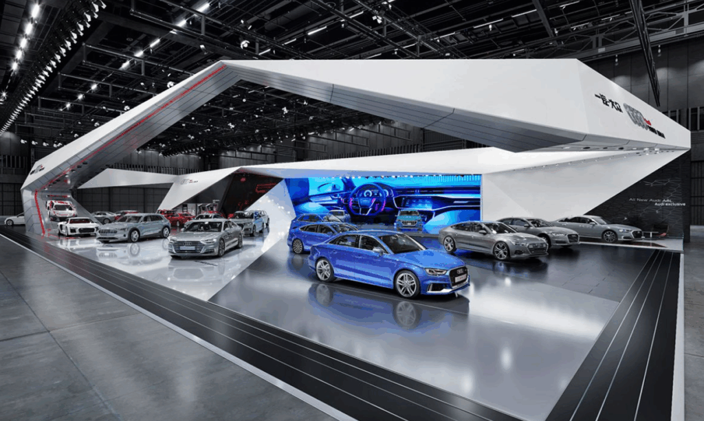 Stand de la marca de automóviles