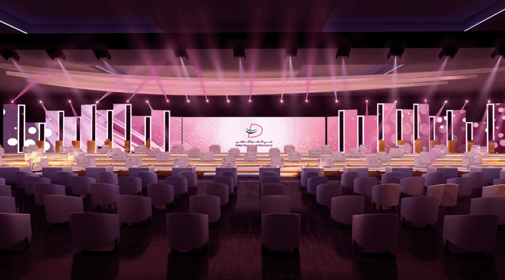 UAE stage rental screen
