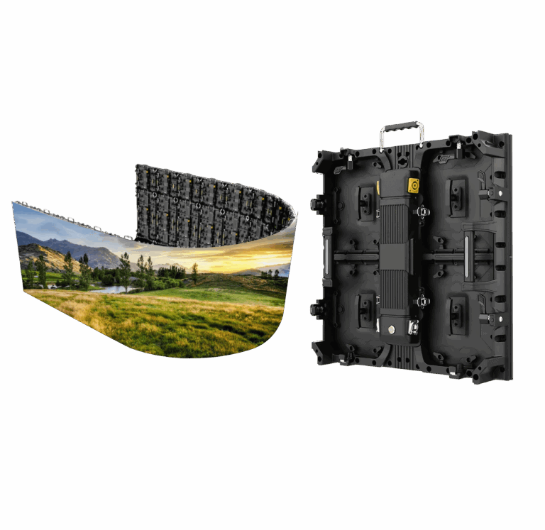 curved LED wall rental