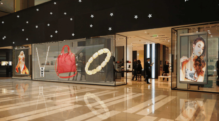 Transparent LED display