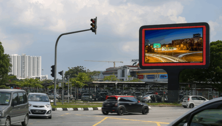 LED display advertising