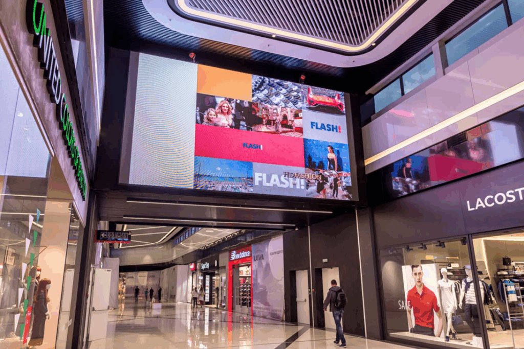 Pantalla LED para tiendas minoristas