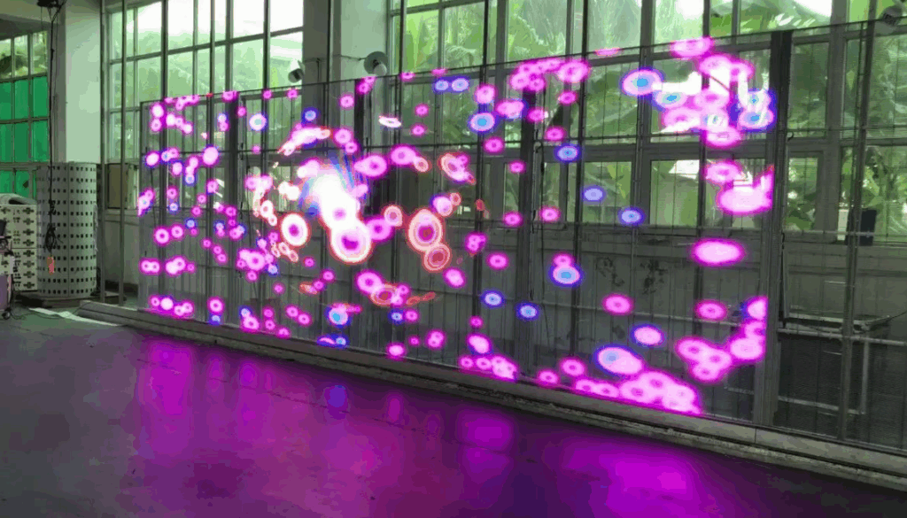 Transparent LED display