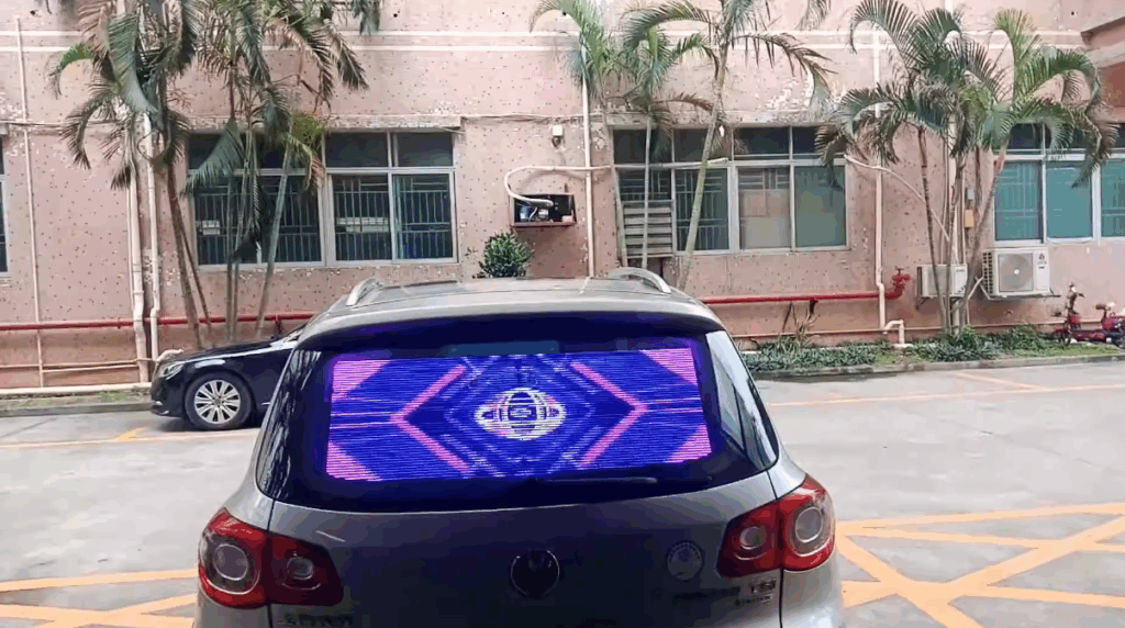 شاشة LED للسيارة