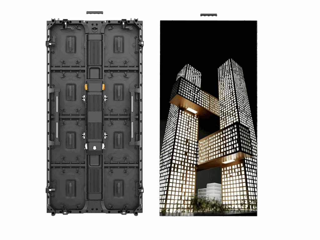 500x1000 LED rental cabinet