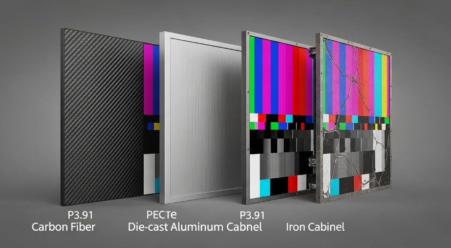 Comparison of LED Cabinet Materials