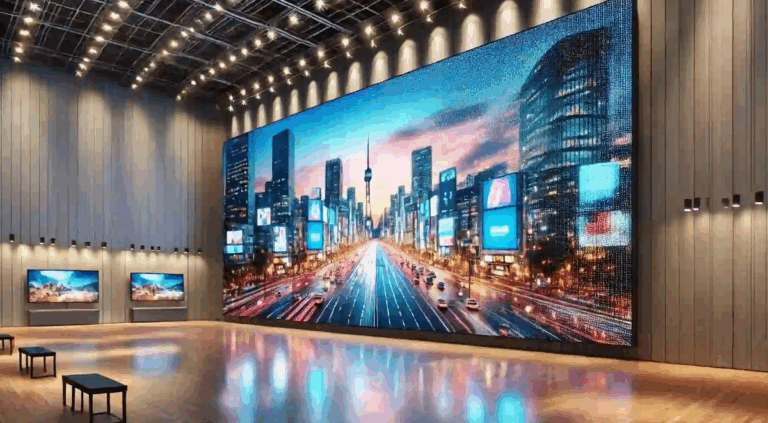 High-end LED display effect