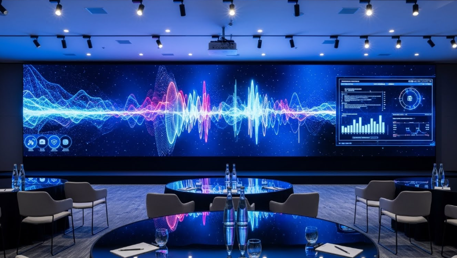 جدار فيديو LED عالي الدقة 4K