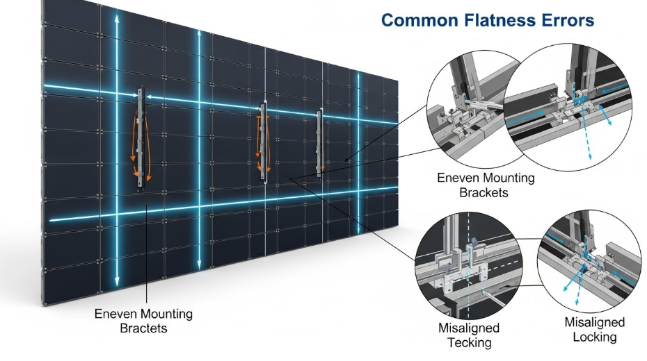 Installation Flatness Error Impact Illustration