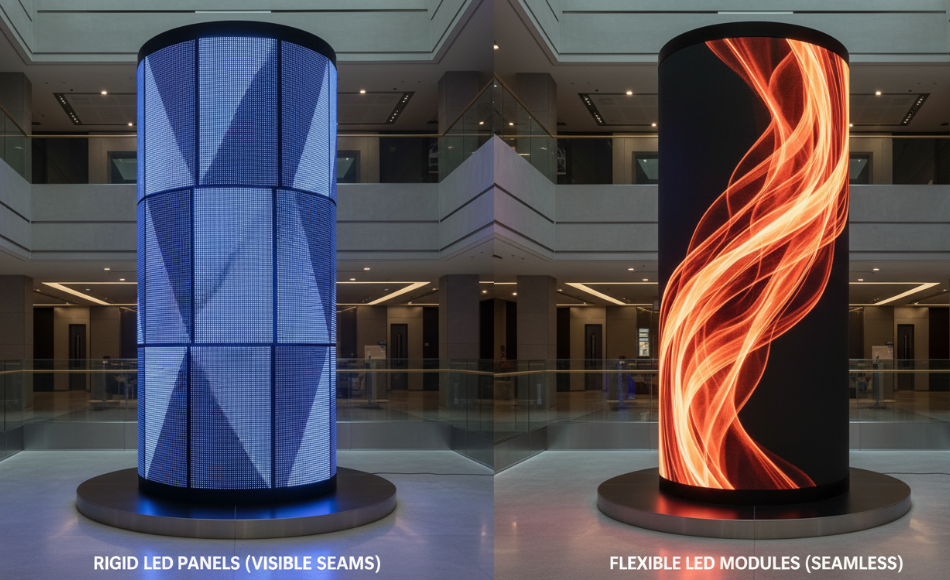 LED display columns