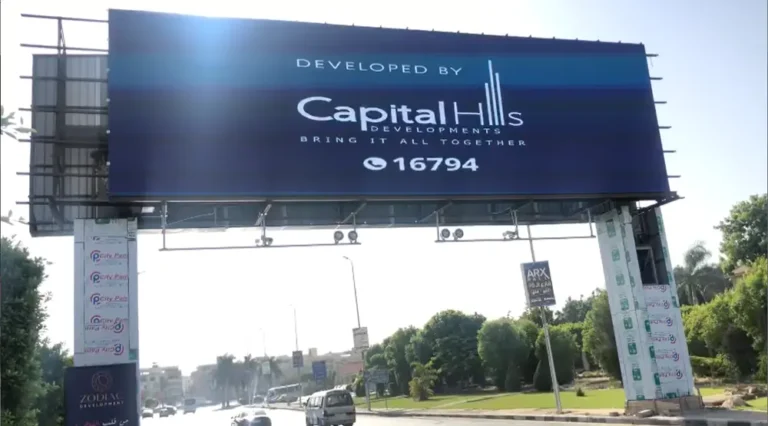 Outdoor LED billboard display