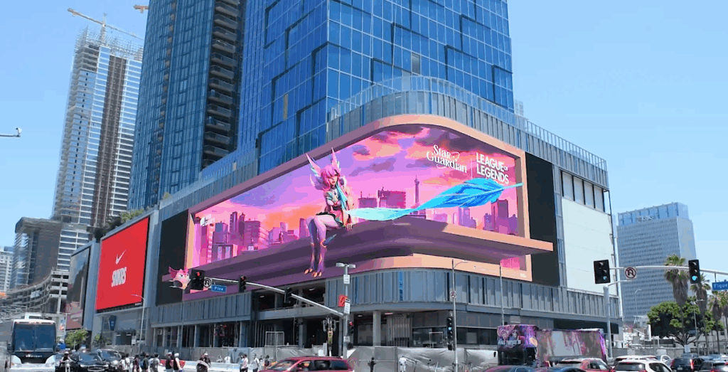P10 LED billboard