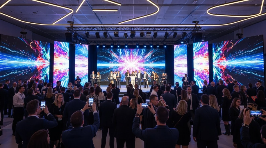 Mur de scène LED personnalisé