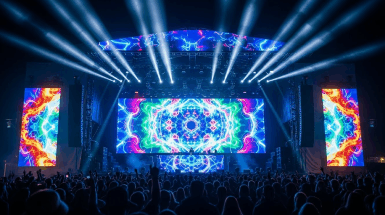 high-resolution outdoor LED video wall