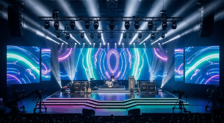 large P2.6 LED video wall