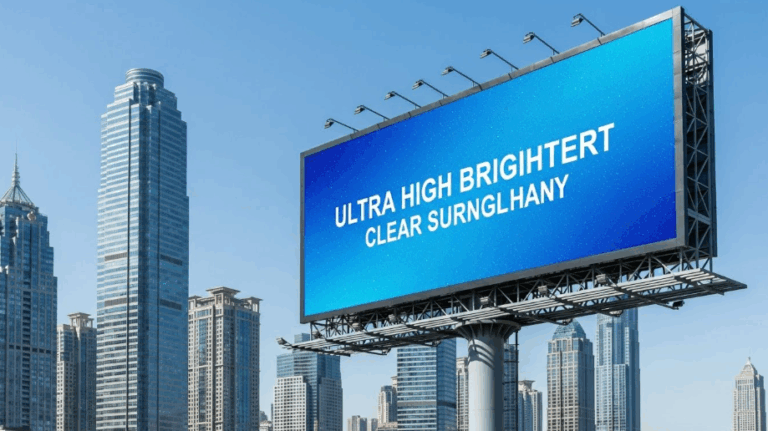 large P8 outdoor DIP LED display