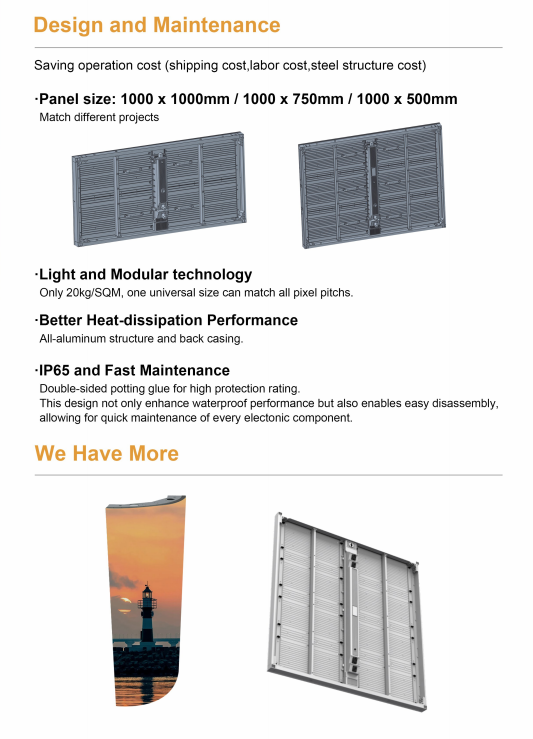 Energy Saving Outdoor LED Display - Ares 2