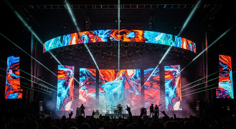 outdoor music festival