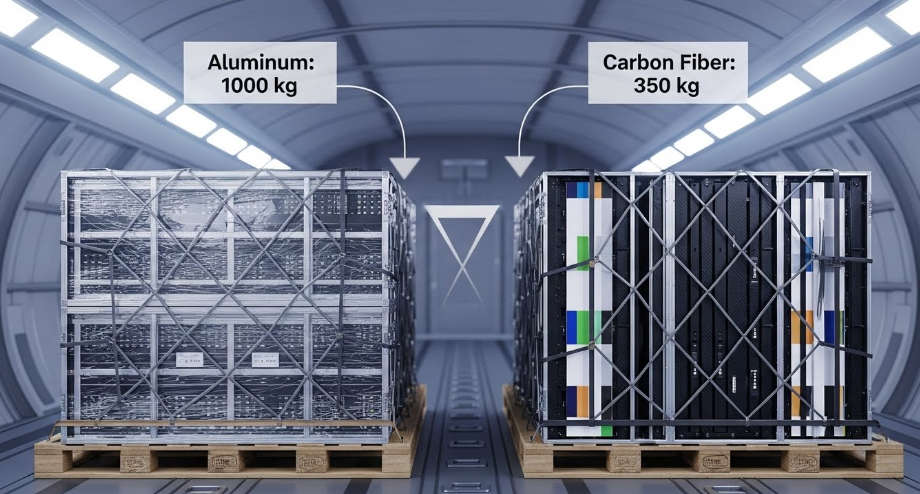 Logistics & Air Freight Illustration