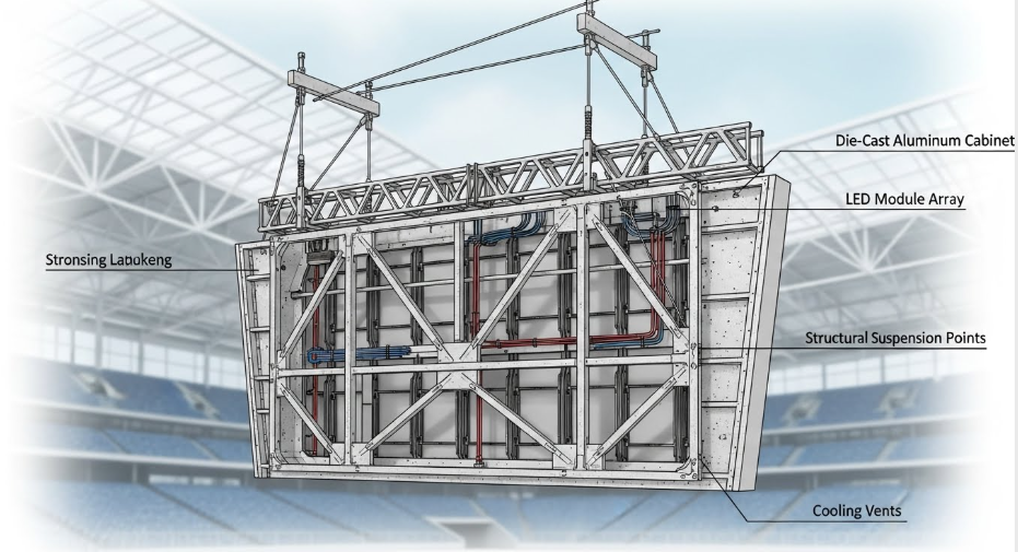 stadium roof structure